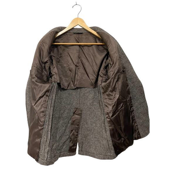 Vintage Brookford Sport Coat Men’s Jacket Wool Tweed Leather Elbow Patches - Picture 2 of 8